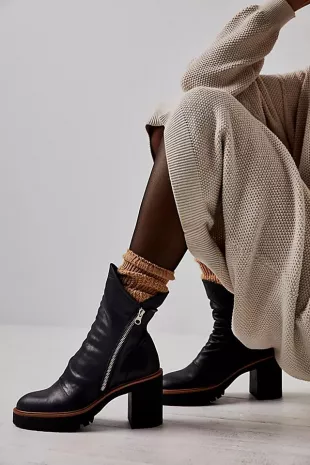 Jack Zip Ankle Boots