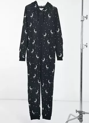 Moon All-In-One Sleepwear Jumpsuit