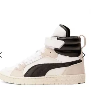 Ralph Sampson Mid Sneakers in Off White