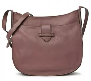 Women's Olivia Large Leather Crossbody Shoulder Bag Purse