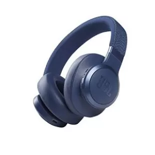 Live 660NC - Wireless Over-Ear Noise Cancelling Headphones with Long Lasting Battery and Voice Assistant - Blue