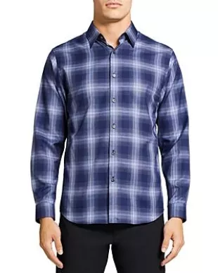 Irving Shade Cotton Flannel Button Up Shirt