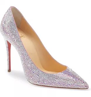 Christian Louboutin - Chrisitian Louboutin Kate Crystal Embellished ...