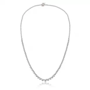 4 carat Diamond Tennis Necklace