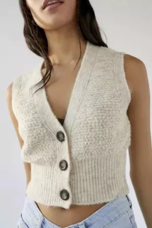 Paige Cardigan Sweater Vest