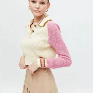 Taylor Collared Sweater
