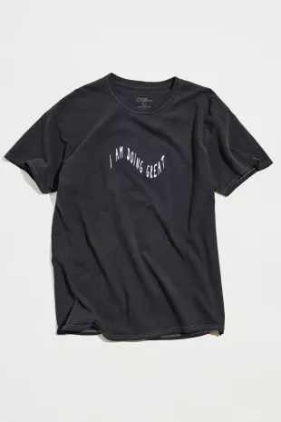 Doing Great Embroidered Tee