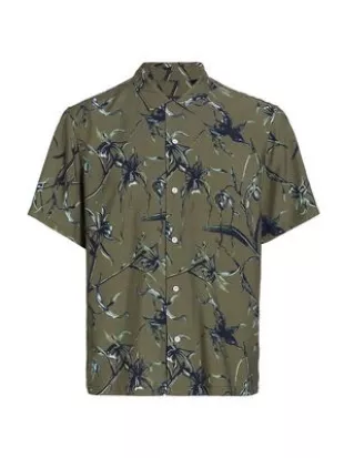 Avery Army Floral Shirt