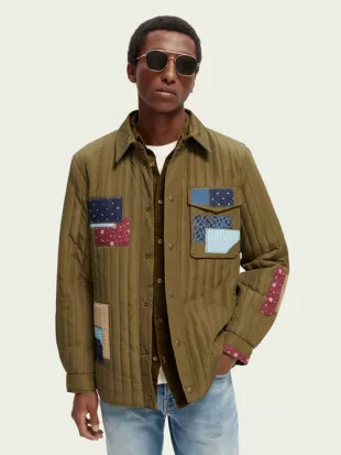 Quilted Patched Jacket