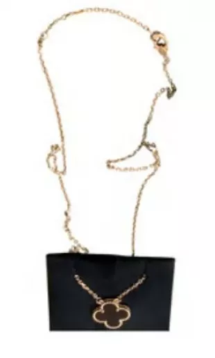 Vintage Alhambra Necklace Yellow Gold