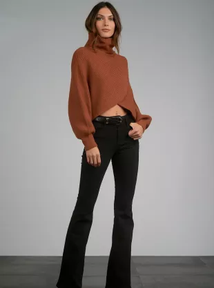Cross Reference Turtleneck Sweater