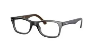 RX5228 5546 50MM Grey Square Eyeglasses for Men for Women