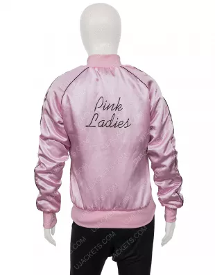 Marisa Davila Pink Jacket Fleece Fabric Baby Pink Jacket for Women