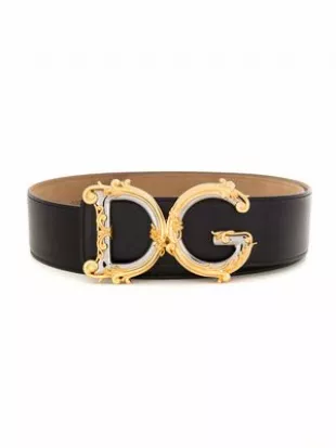 Baroque DG Logo Belt