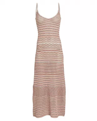 Shelly Striped Knit Maxi Dress