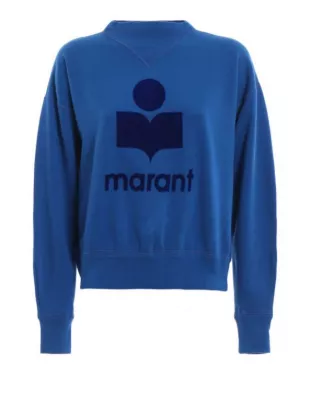 ISABEL MARANT ETOILE - Moby Royal Blue Sweatshirt