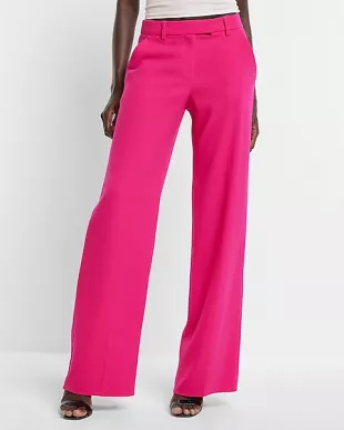 express - Editor Mid Rise Relaxed Trouser Pant