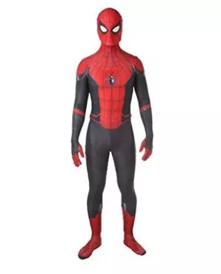 Far From Home Spider Costume Outfit Full-body Halloween Unisex Cosplay Zentai suit, Adult-XXL