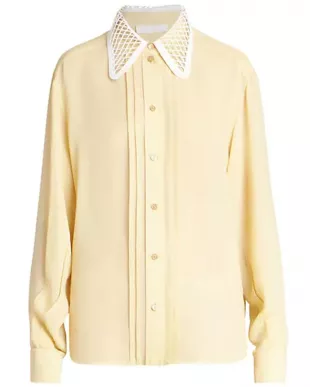 Chloe | Stylish Artistic Button-Down Shirt