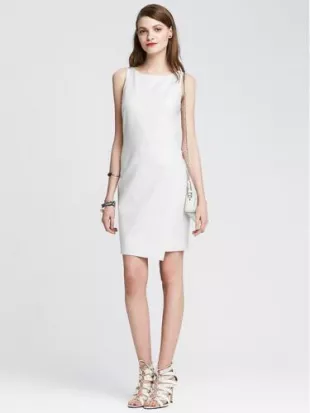 Banana Republic - Envelope Cotton Sheath Dress