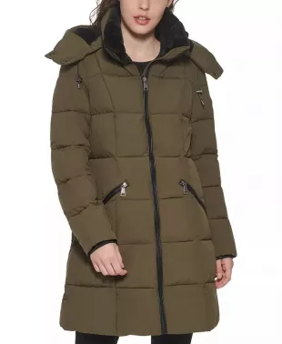 DKNY - Hooded Puffer Coat