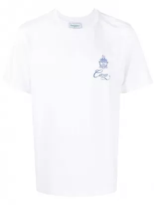Embleme de Caza logo-print T-shirt