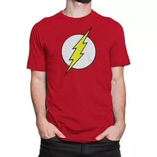 Dc The Flash Fastest Man Alive Heather Adult T-Shirt