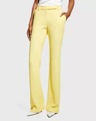 Leaf Crepe Classic Suiting Pants