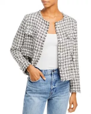 Cropped Tweed Jacket