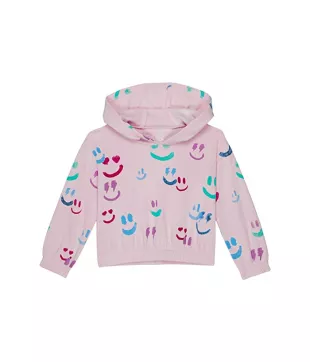 Chaser Kids - Smiley Daze Vintage Fleece Hoodie (toddler Little Kids)