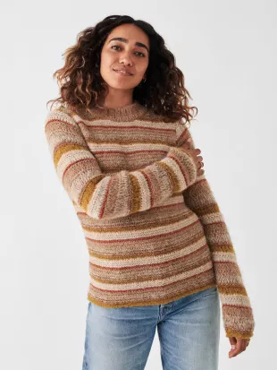 faherty - Autumn Stripe Sweater