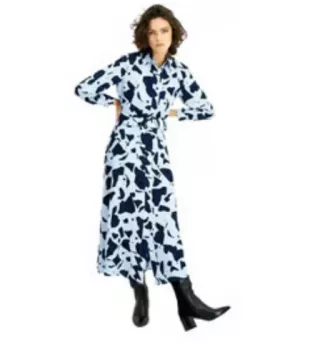 Alfani - Printed Shirt Dress