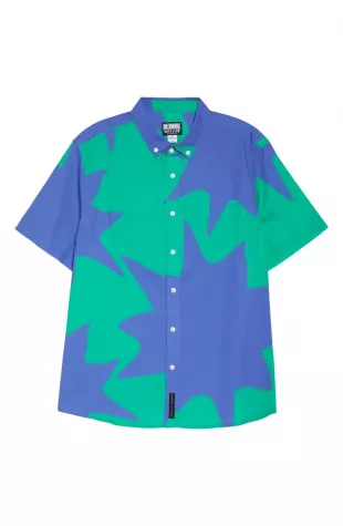 Mercury Print Button-down Shirt