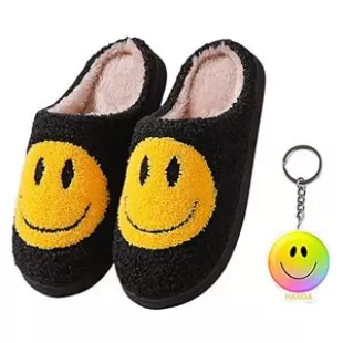 Smiley Face Slippers