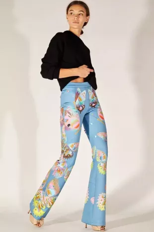 Bonded Fit and Flare Pant – Cynthia Rowley