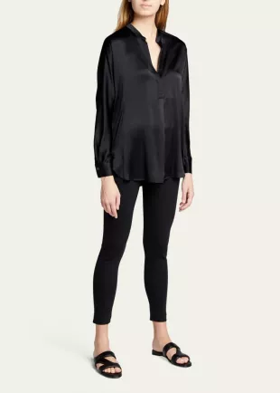 Satin Silk Blouse