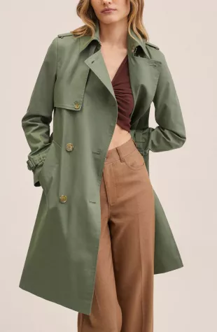 Cotton Classic Trench Coat