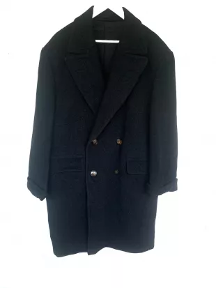 Kleider - Men’s Vintage Kleider AG Overcoat Black