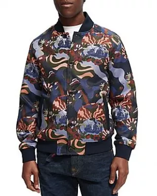 Scotch & Soda - Jacquard Bomber Jacket