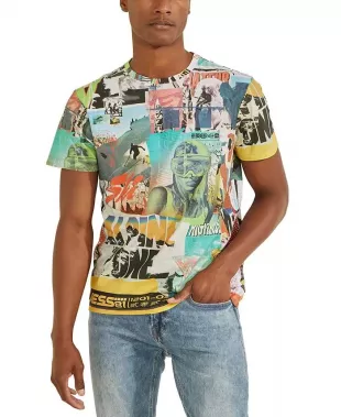 Collage Poster Graphic T-Shirt