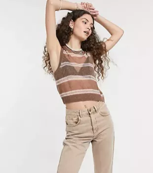 Tindra Wool Knitted Singlet