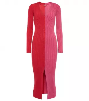 Shoko Lurex® sweater Midi Dress