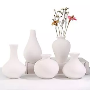 Ensemble petits vases en Céramique pour Fleurs
