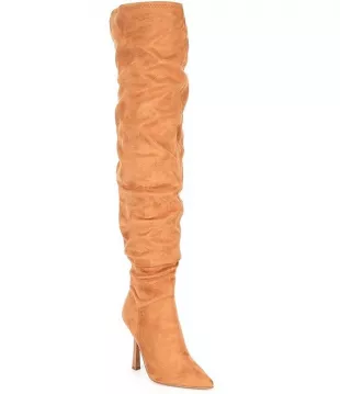 Cynthia Over-the-Knee Pointed Toe Boots