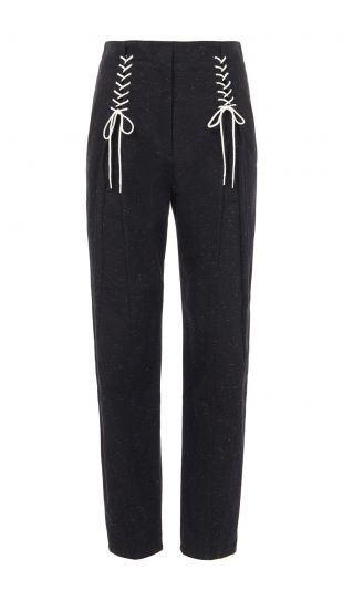pantalon à lacets