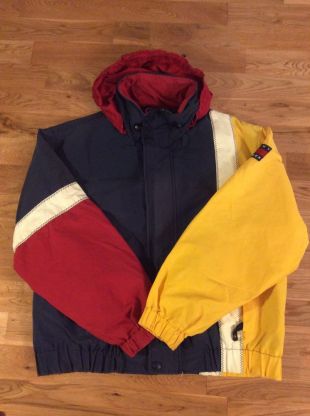 Tommy Hilfiger - VINTAGE 90'S TOMMY HILFIGER COLORBLOCK SAILING JACKET ...