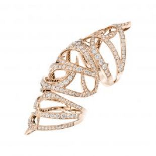 Stephen Webster Thorn Long Finger Ring Rose Gold