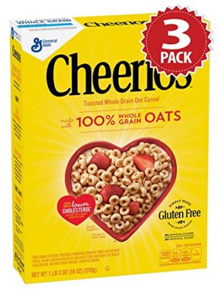Céréales General Mills Cheerios Whole Grain - Pack de 3 (3x510g)