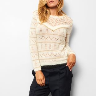 Pull Volants Mohair