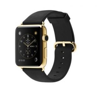 Apple WATCH édition limitée 42 mm & 32 mm plaqué Or 24 carats avec Ruban